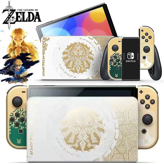 Zelda Tears of The Kingdom Limited Console Skin Sticker for Nintendo Switch OLED, NS Switch Accessories