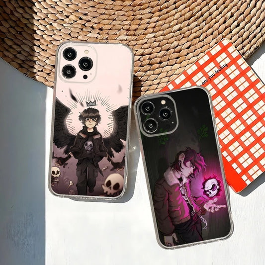 Nico Di Angelo Phone Case For Iphone 16 15 14 Pro Max Transparent Silicone Cover